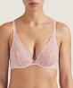 Soutien-gorge triangle coque AUBADE ROSESSENCE POWDER PINK