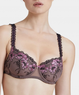 Soutien-gorge corbeille coque AUBADE A FLEUR DE TOI ROMANCE