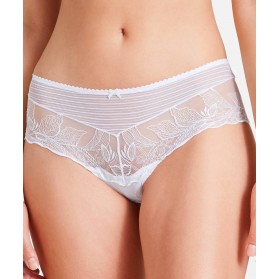 Shorty AUBADE FLEUR DE TATOO BLANC