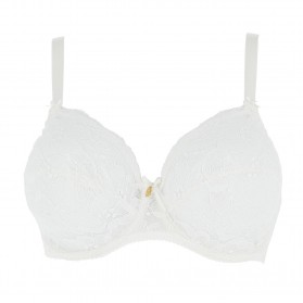 Soutien-gorge armatures bien-être ANTINEA DE LISE CHARMEL PERGOLA DENTELLE ECRU NACRE