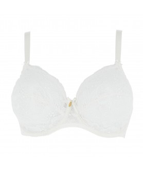 Soutien-gorge armatures bien-être ANTINEA DE LISE CHARMEL PERGOLA DENTELLE ECRU NACRE