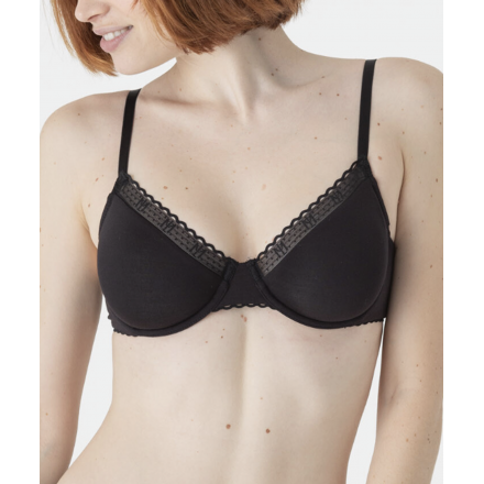 Soutien-gorge armature moulé MAISON LEJABY LA PETITE LEJABY NOIR