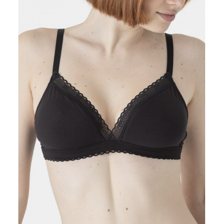 Soutien-gorge souple moulé MAISON LEJABY LA PETITE LEJABY NOIR