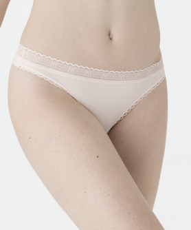 Tanga MAISON LEJABY LA PETITE LEJABY ROSE LACTE