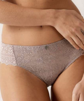 Slip EMPREINTE CASSIOPEE ROSE SAUVAGE