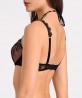 Soutien-gorge corbeille AUBADE AMOUR PRECIEUX NOIR DIAMANT