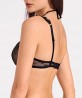 Soutien-gorge coque AUBADE AMOUR PRECIEUX NOIR DIAMANT