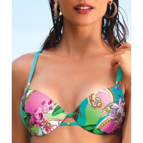 Haut de maillot de bain coque LISE CHARMEL SPLENDEUR ORCHIDEE PINK ORCHIDEE