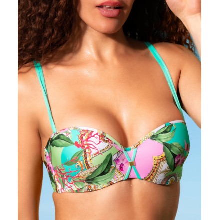 Haut de maillot de bain brassière LISE CHARMEL SPLENDEUR ORCHIDEE PINK ORCHIDEE