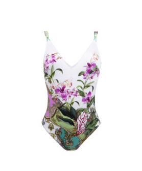 Maillot de bain une pièce nageur maintien ouvert LISE CHARMEL SPLENDEUR ORCHIDEE PINK ORCHIDEE