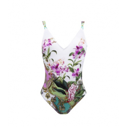 Maillot de bain une pièce nageur maintien ouvert LISE CHARMEL SPLENDEUR ORCHIDEE PINK ORCHIDEE