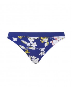 Slip de bain taille basse LISE CHARMEL FOULARD RIVIERA SAPHIR