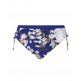 Slip de bain coulisses LISE CHARMEL FOULARD RIVIERA SAPHIR