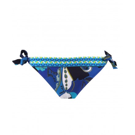 Slip de bain bikini LISE CHARMEL SOLEIL FLORAL BLEU FLORAL