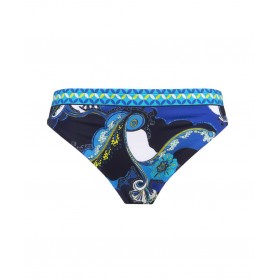 Slip de bain LISE CHARMEL SOLEIL FLORAL BLEU FLORAL