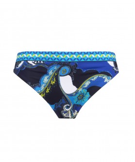 Slip de bain LISE CHARMEL SOLEIL FLORAL BLEU FLORAL