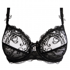 Soutien-gorge armatures bien-être LISE CHARMEL SOIR DE VENISE NOIR DIAMANT