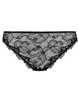 Slip fantaisie LISE CHARMEL SOIR DE VENISE NOIR DIAMANT