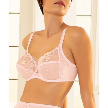 Soutien-gorge armature bien-etre LISE CHARMEL ROSE DE VENISE DESIR VENISE