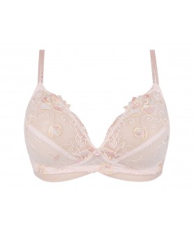 Soutien-gorge sans armature LISE CHARMEL ROSE DE VENISE DESIR VENISE