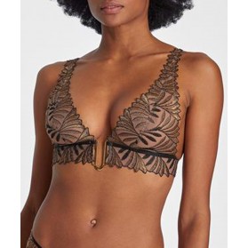 Soutien-gorge triangle sans armatures AUBADE SENSORY ILLUSION GOLDEN LEAVES