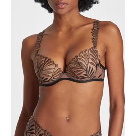 Soutien-gorge push-up AUBADE SENSORY ILLUSION GOLDEN LEAVES