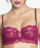 Soutien-gorge corbeille LISE CHARMEL SUBLIME EN DENTELLE FUSHIA SUBLIME