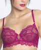 Soutien-gorge avec armatures LISE CHARMEL SUBLIME EN DENTELLE FUSHIA SUBLIME