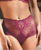 Culotte haute sexy LISE CHARMEL SUBLIME EN DENTELLE FUSHIA SUBLIME