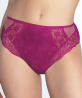 Culotte haute LISE CHARMEL SUBLIME EN DENTELLE FUSHIA SUBLIME