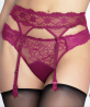 Porte-Jarretelles LISE CHARMEL SUBLIME EN DENTELLE FUSHIA SUBLIME