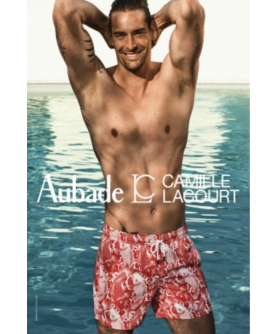 Maillot de bain homme AUBADE CARPE ROUGE