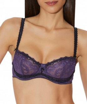 Soutien-gorge corbeille AUBADE SECRETS D'ALCOVE AMETHYSTE