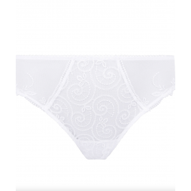 Slip fantaise LISE CHARMEL CRYSTAL POESIE BLANC