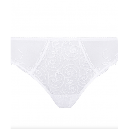 Slip fantaise LISE CHARMEL CRYSTAL POESIE BLANC