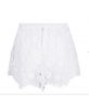 Short LISE CHARMEL CRYSTAL POESIE BLANC