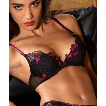 Soutien-gorge carioca LISE CHARMEL AMOUR EN LIBERTE LIBRE FUSHIA