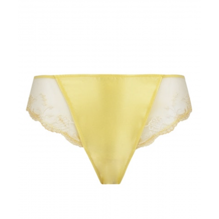 Slip fantaisie LISE CHARMEL SPLENDEUR SOIE SPLENDEUR VANILLE