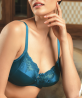 Soutien-gorge armatures bien-être LISE CHARMEL SPLENDEUR SOIE SPLENDEUR CYAN