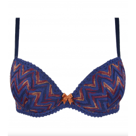 Soutien-gorge coque ANTIGEL PARCOURS FASHION BLEU FUEGO