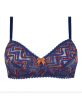 Soutien-gorge sans armatures ANTIGEL PARCOURS FASHION BLEU FUEGO