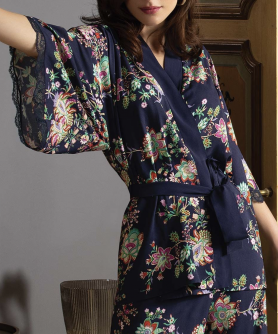 Veste kimono LISE CHARMEL MAGIE SAPHIR ECLOSION SAPHIR