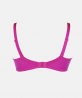 Soutien-gorge armature bien-être EPRISE DE LISE CHARMEL GUIPURE CHARMING DRESSING MAGENTA