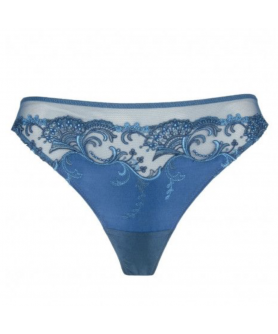 Tanga LISE CHARMEL SPLENDEUR SOIE SPLENDEUR SPLENDEUR CYAN