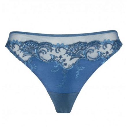 Tanga LISE CHARMEL SPLENDEUR SOIE SPLENDEUR SPLENDEUR CYAN