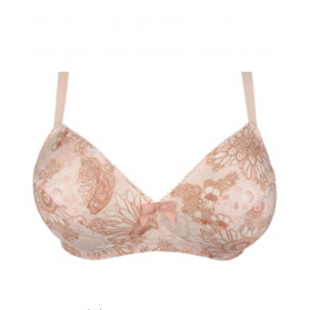 Soutien-gorge sans armatures bonnet profond ANTIGEL DOUCE EXTRAVAGANCE PECHE ROSE