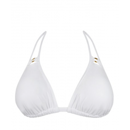 Haut de maillot de bain triangle LISE CHARMEL CHIC AUDACE BLANC