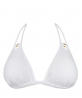 Haut de maillot de bain triangle LISE CHARMEL CHIC AUDACE BLANC