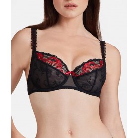 Soutien-gorge emboîtant confort AUBADE A FLEUR DE TOI ROUGE PRODIGIEUX