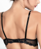 Soutien-gorge triangle armatures LISE CHARMEL LES NUITS CHICS NUIT ARGENT